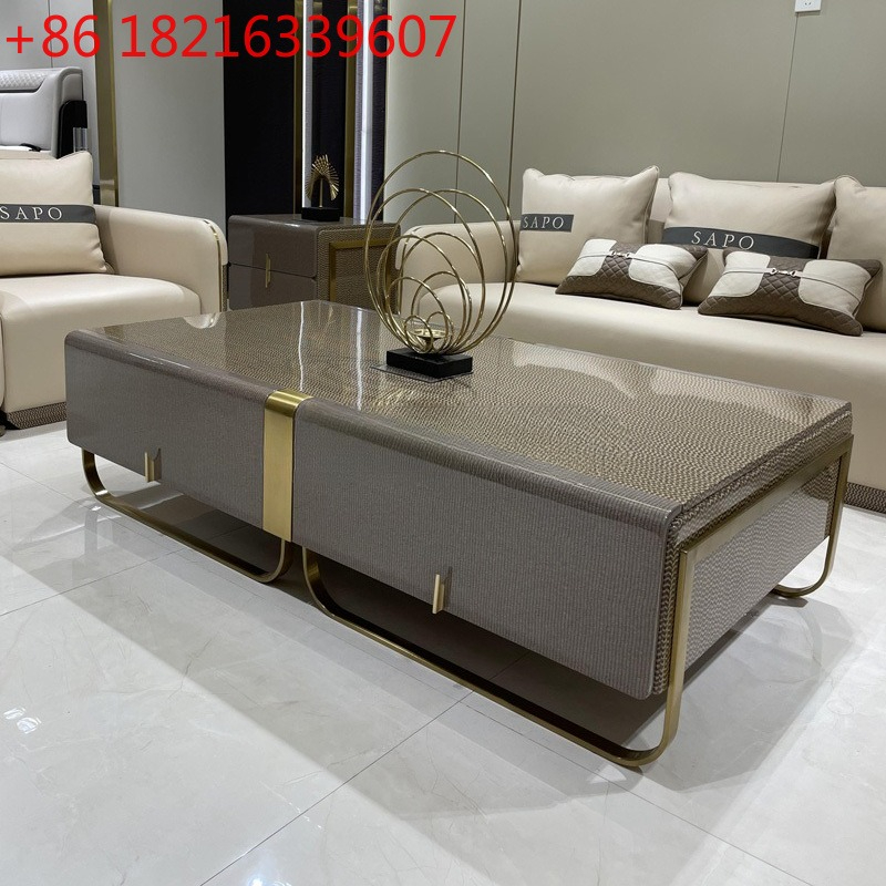 Office Furniture Hong Kong - hafif lüks masif ahşap uzun sehpa