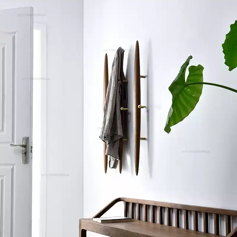 Coat Rack Standing - Sadelik Lüks İskandinav Duvar Asılı Portmantolar