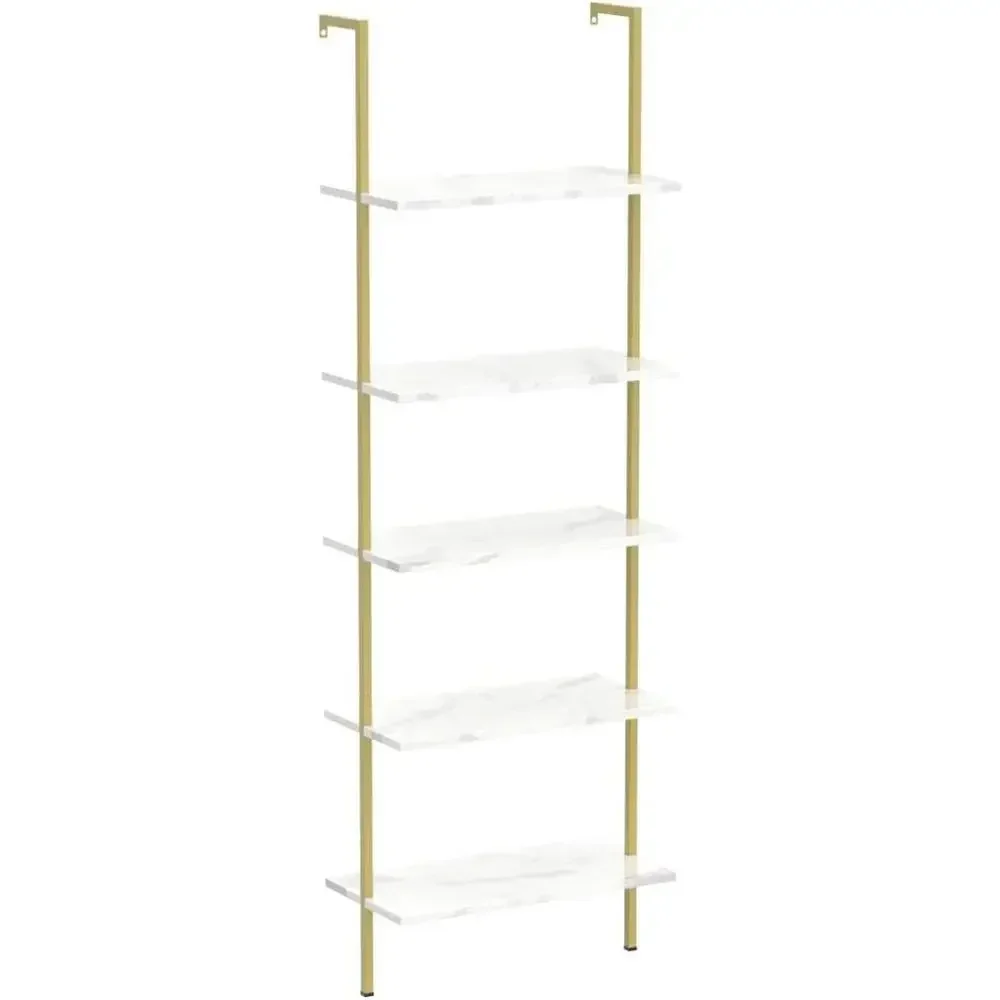 5 Katmanlı Beyaz Mermer Duvara - Bookshelf 5 Tier incelemesi ve fiyatı