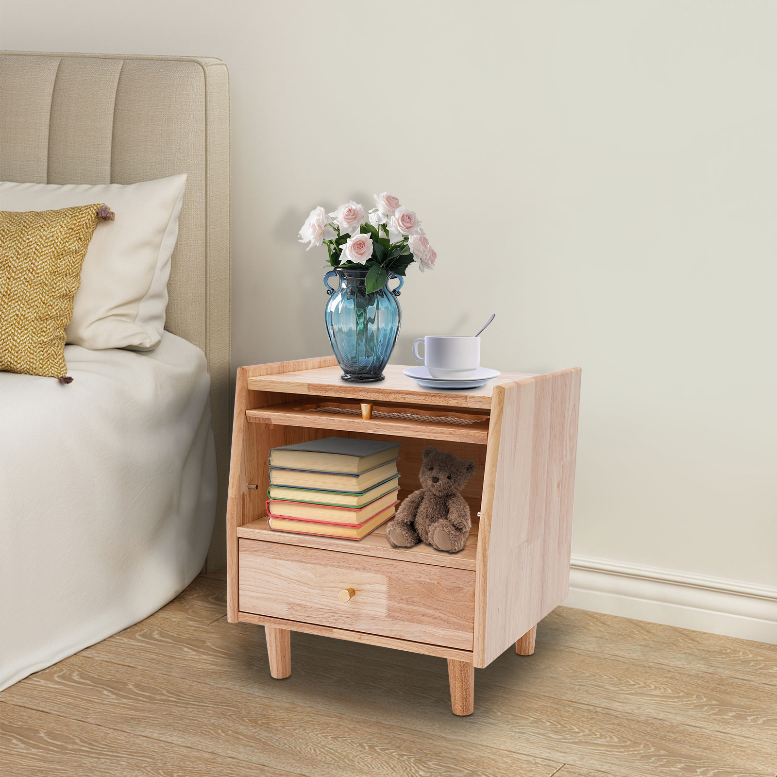 2 Katmanlı Başucu Dolabı, Çekm - Office Furniture For Small Spaces incelemesi ve fiyatı