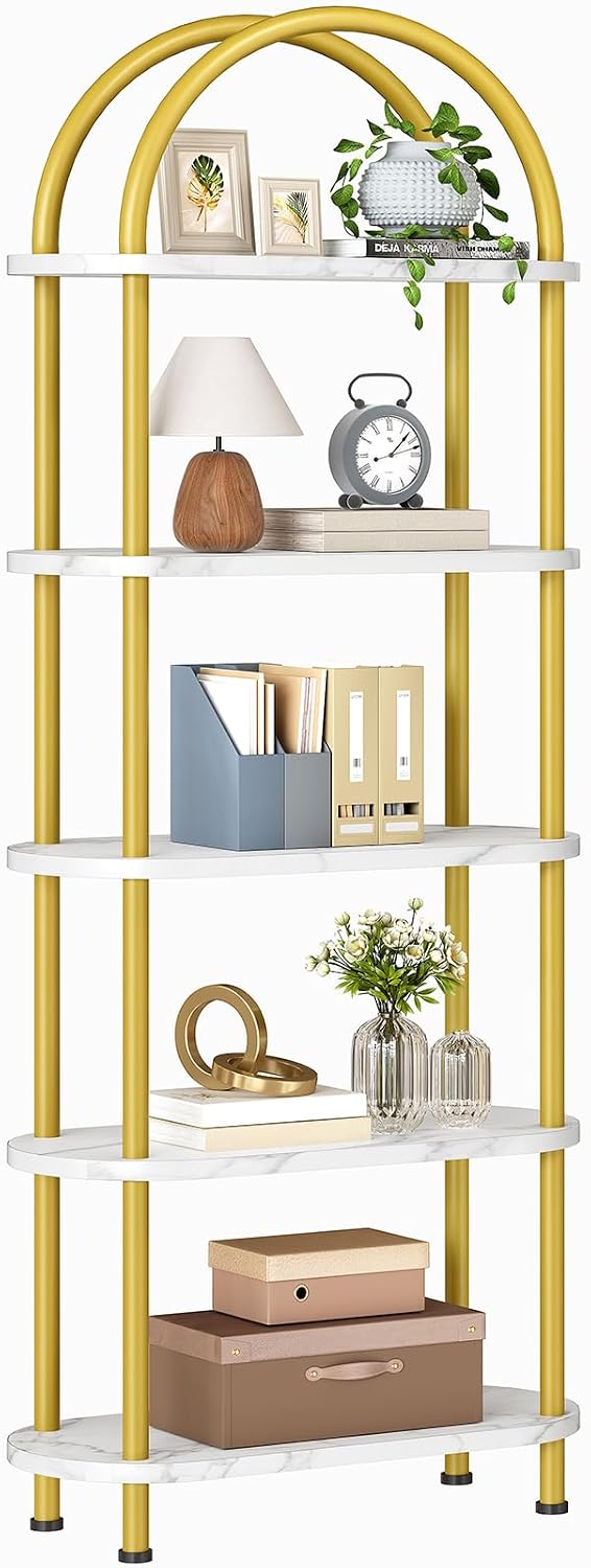 HOOBRO 5 Katmanlı Açık Kitaplı - Bookshelf 5 Tier incelemesi ve fiyatı