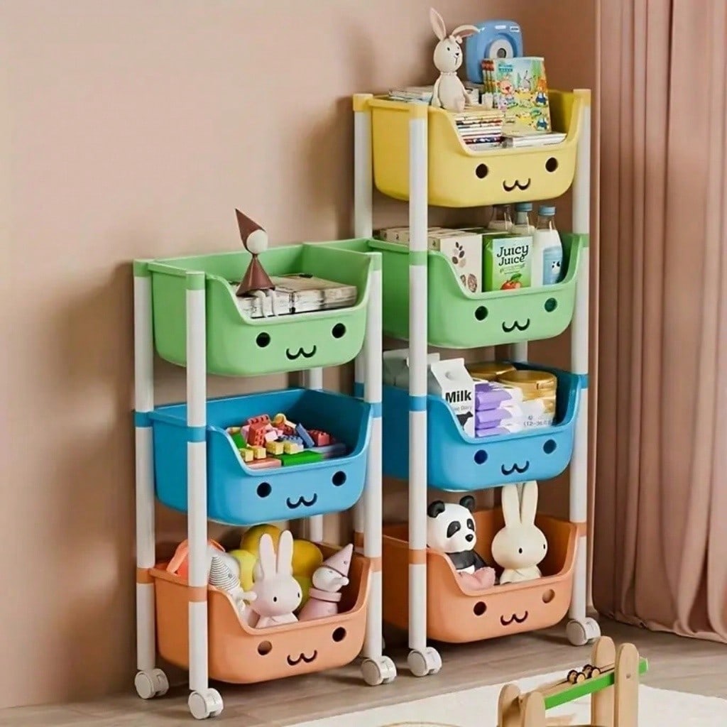 Tekerlekli Kitaplık 5 Katmanlı - Bookshelf 5 Tier incelemesi ve fiyatı