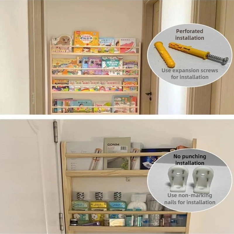 Masif ahşap kitaplık, zeminde  - Bookshelf 5 Tier incelemesi ve fiyatı